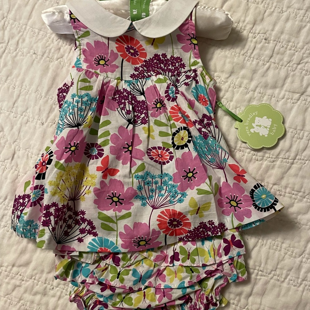 Vera Bradley 2 piece baby 0-3M